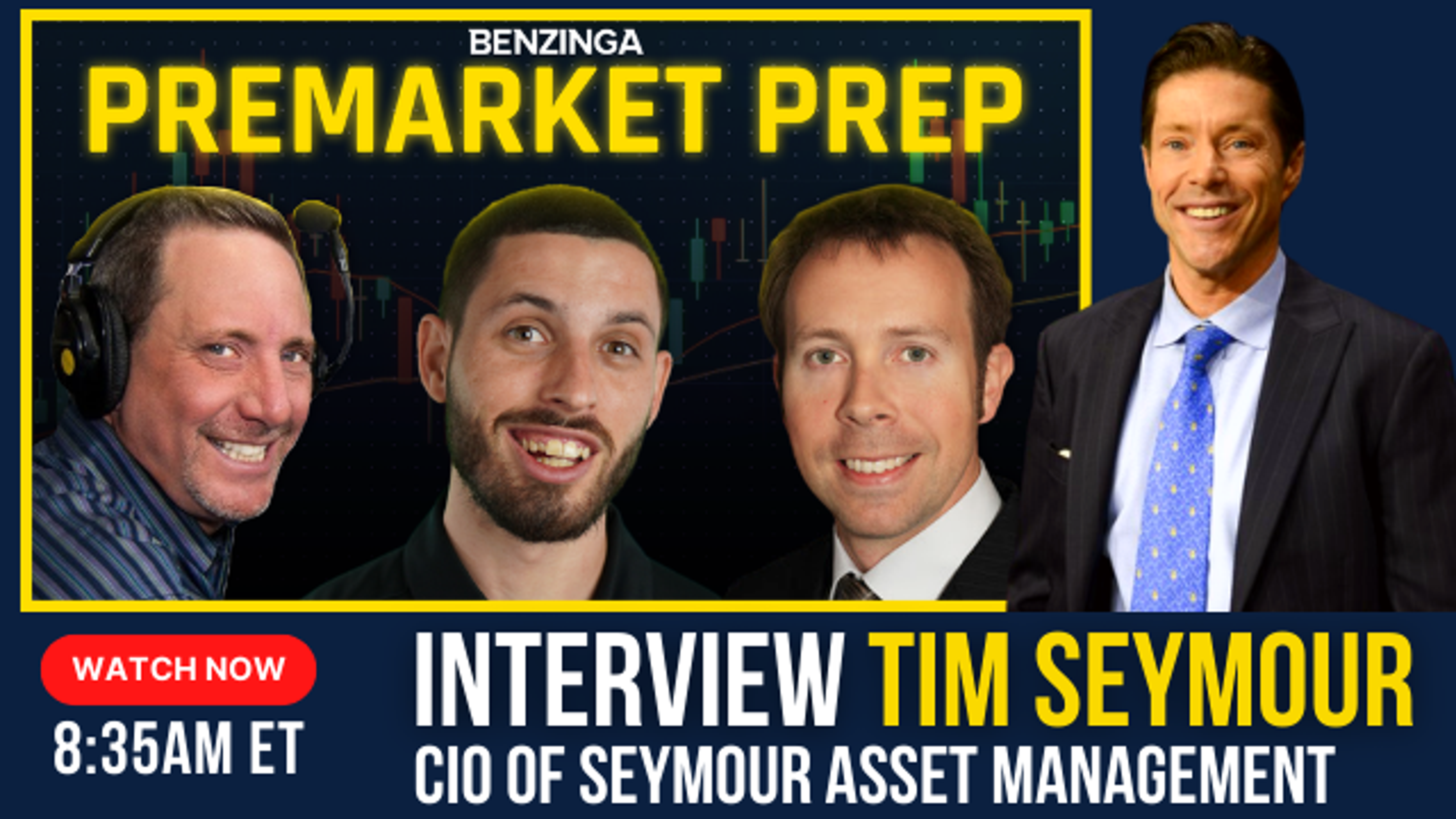 Tim Seymour Guests On Benzinga&#39;s PreMarket Prep: &#39;We&#39;ve Priced In An Enormous Amount Of Recession&#39;