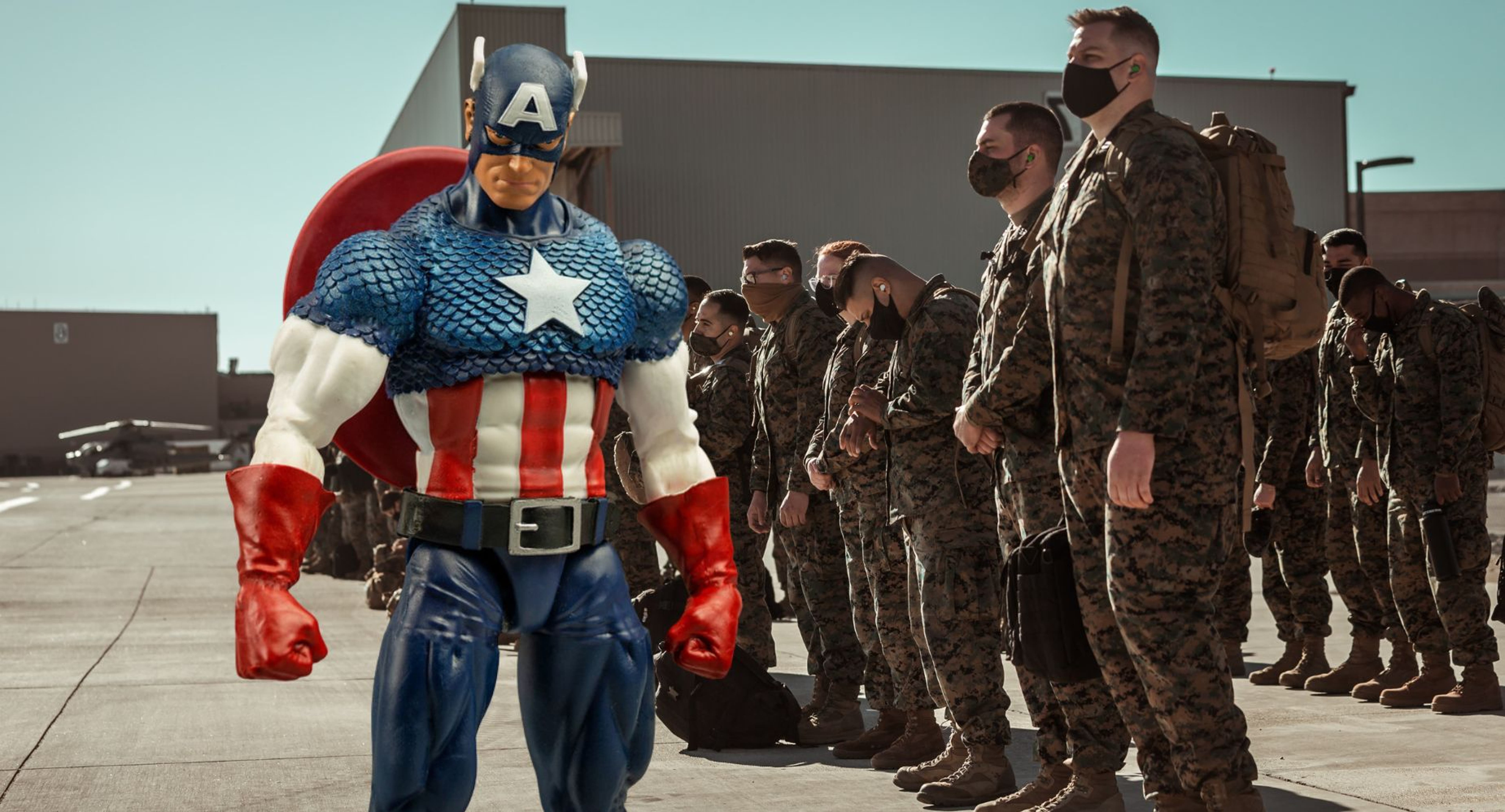Obesity Is Hurting Military Recruiting. Could Disney&#39;s Marvel Heroes Animate Demand?