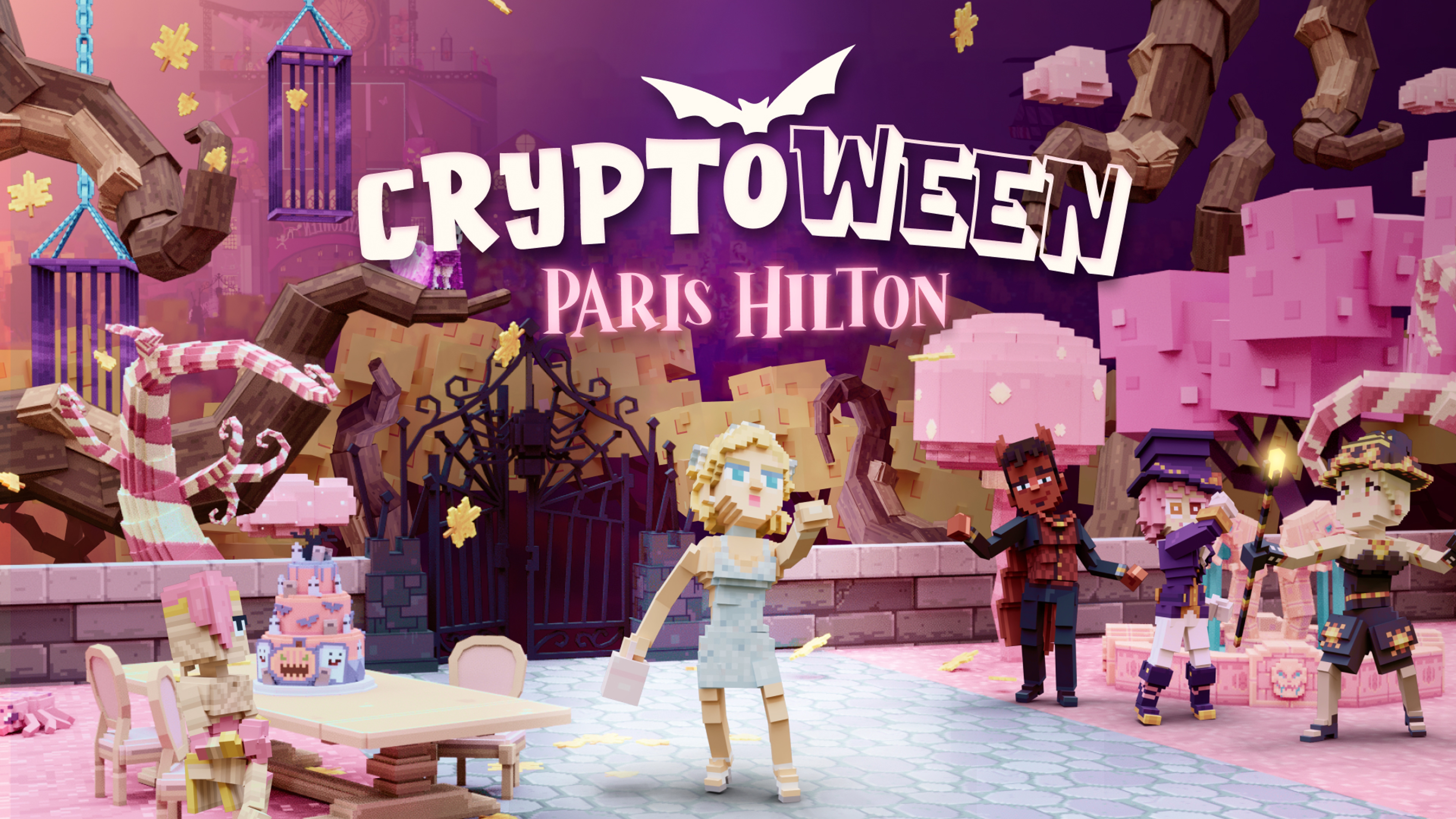 Paris Hilton Is The Sandbox&#39;s &#39;Queen of the Metaverse:&#39; All About Her New Cryptoween Experience And Her Partnership With Animoca