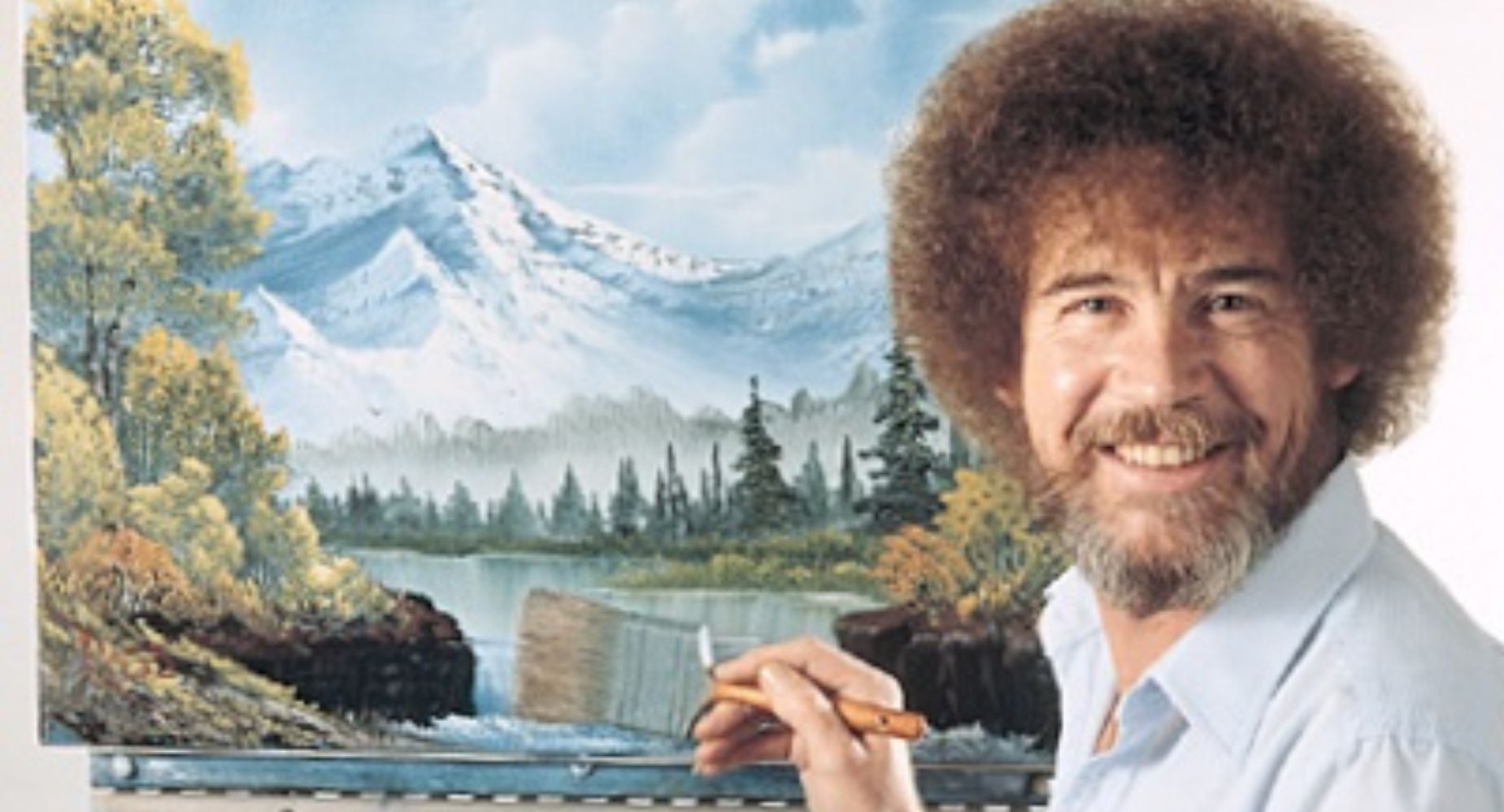 Bob Ross' First Artwork From 'The Joy Of Painting' Show On Sale For $9.8  Million