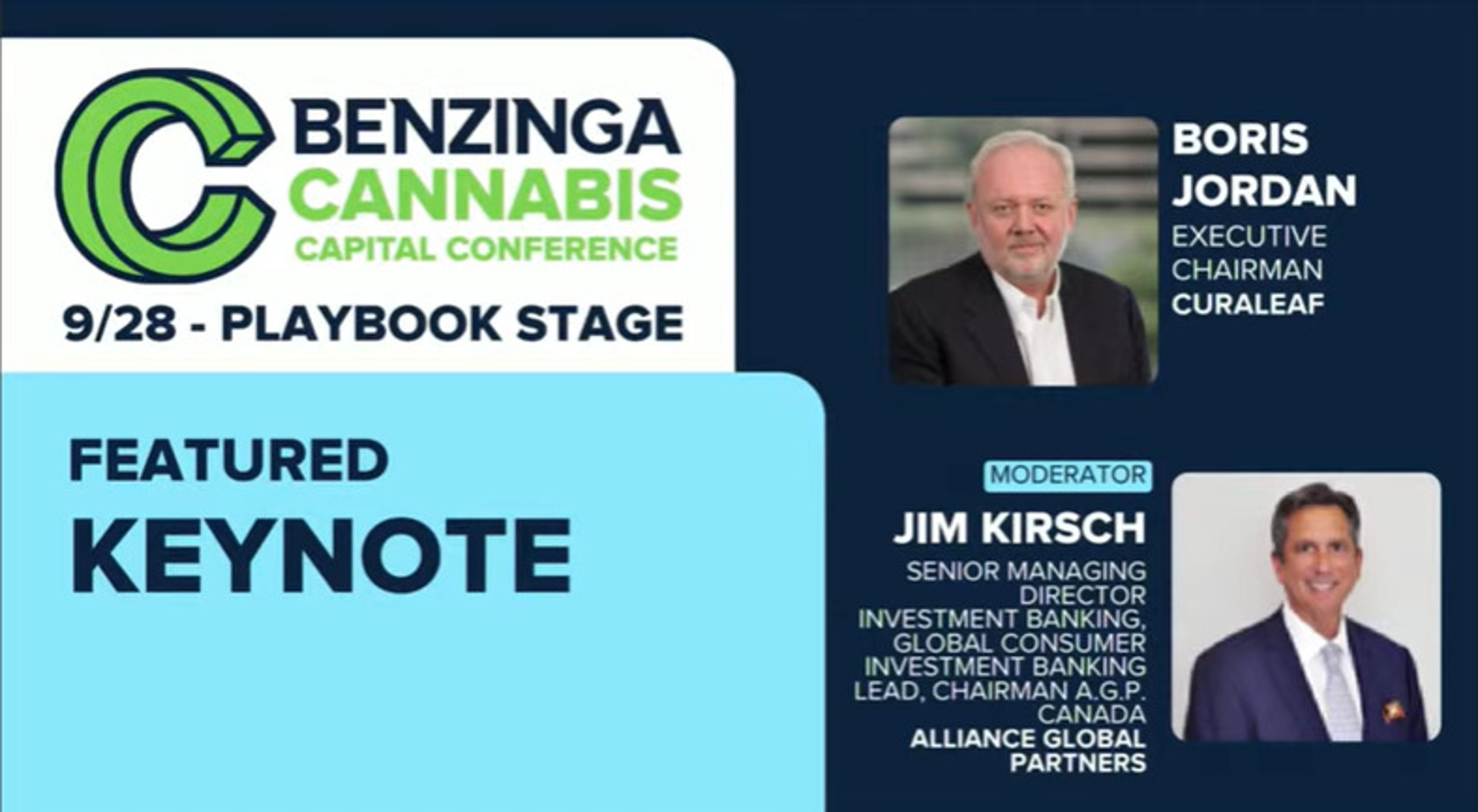 EXCLUSIVE: Europe Is The Biggest Opportunity For Growth In The Cannabis Sector,&#39; Curaleaf&#39;s Boris Jordan Tells Benzinga Cannabis Capital Conference