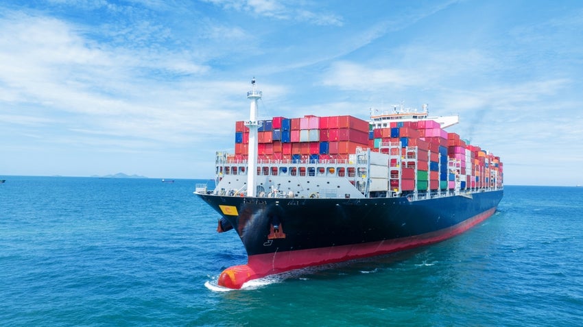 Container ship vessel