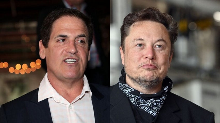 elon musk mark cuban
