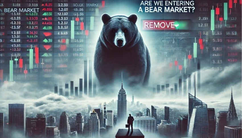 AI imagery including a bear.