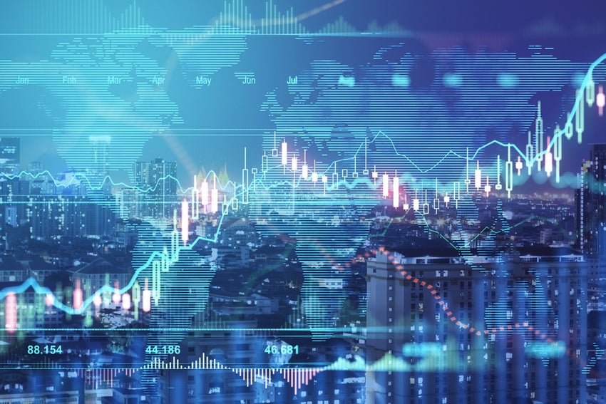Tech stocks rising