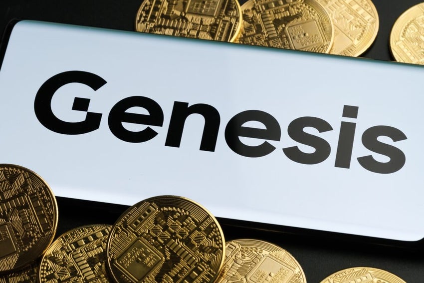 Genesis,Global,Trading,Crypto,Company,Logo,Seen,On,Screen,Of