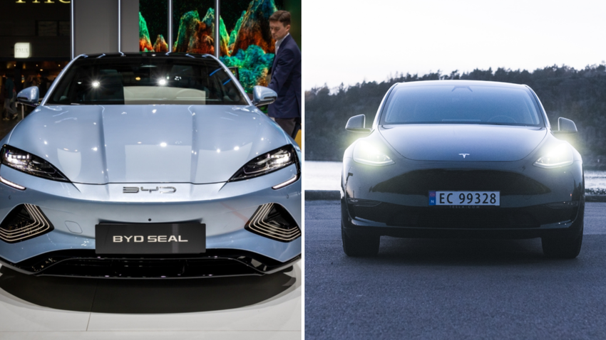 BYD.Tesla.Shutterstock