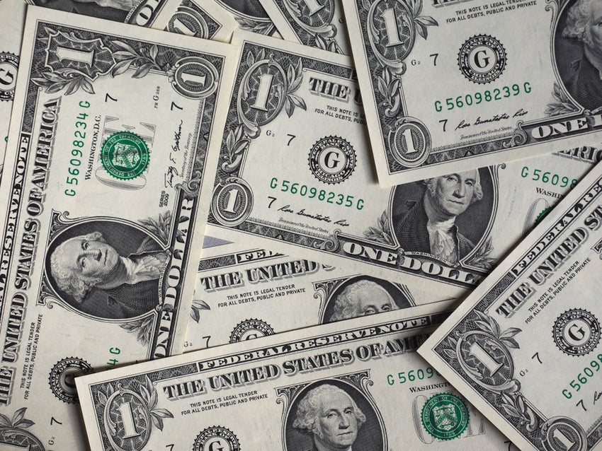 One,Dollar,Banknotes,Money,(usd),,Currency,Of,United,States