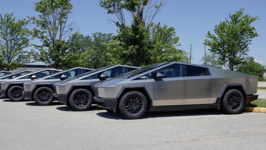 Tesla Cybertruck Shutterstock