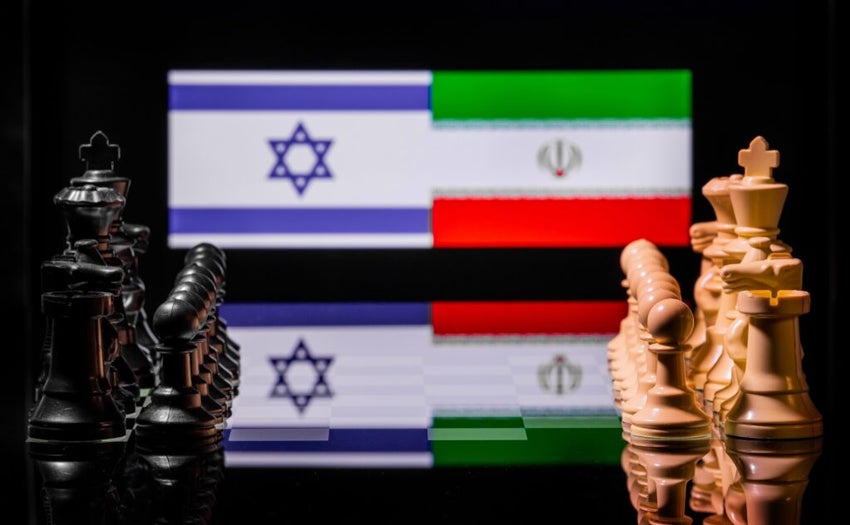 Conceptual,Image,Of,War,Between,Israel,And,Iran,Using,Chess