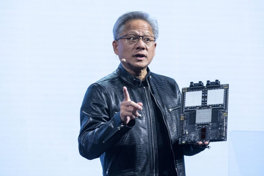 Jensen,Huang,Nvidia's,Founder,,President,And,Ceo,A,New,Motherboard