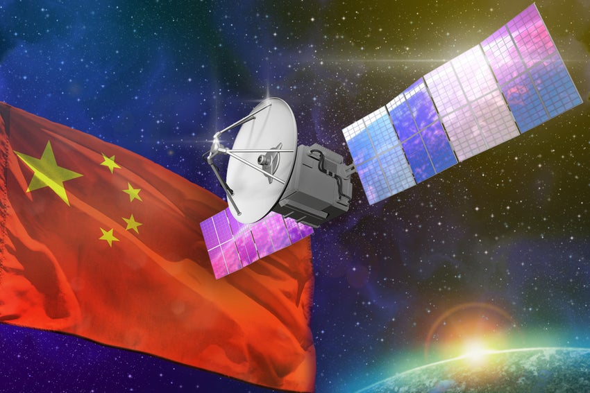 Satellite,With,China,Flag,,Space,Communications,Technology,Concept,-,3d