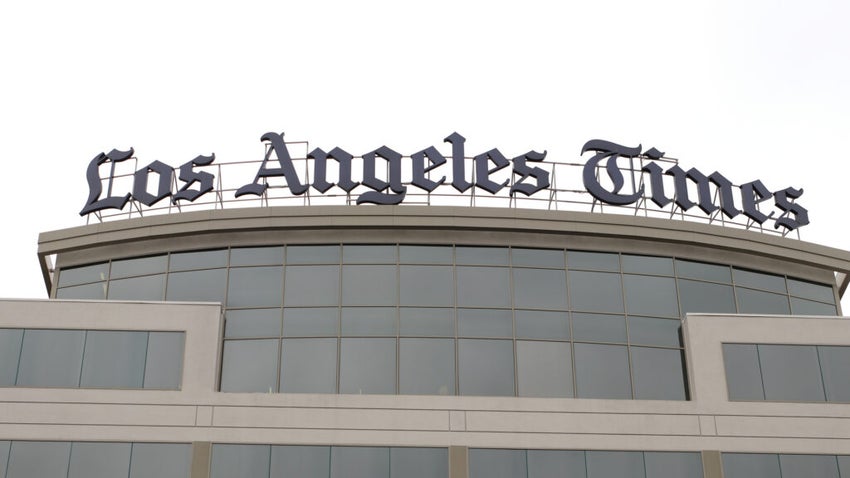 Los Angeles Times Shutterstock