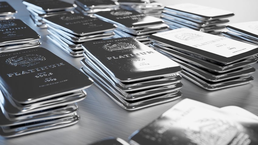 Platinum bars
