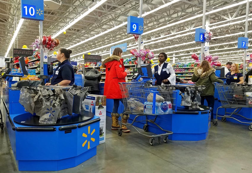 Walmart shopping