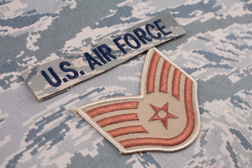 Us,Air,Force,Branch,Tape,And,Staff,Sergeant,Rank,Patch