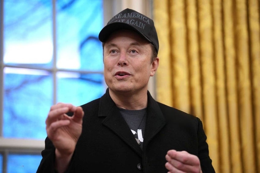 Elon Musk speaking