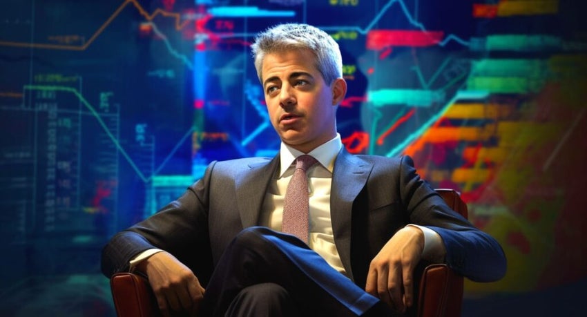 Bill Ackman image created using artificial intelligence via Midjourney.