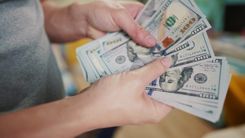 cash in hand