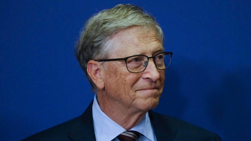 Bill Gates at an event