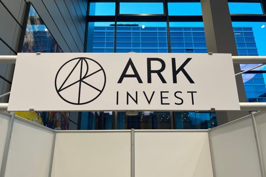 lettering of ARK Invest