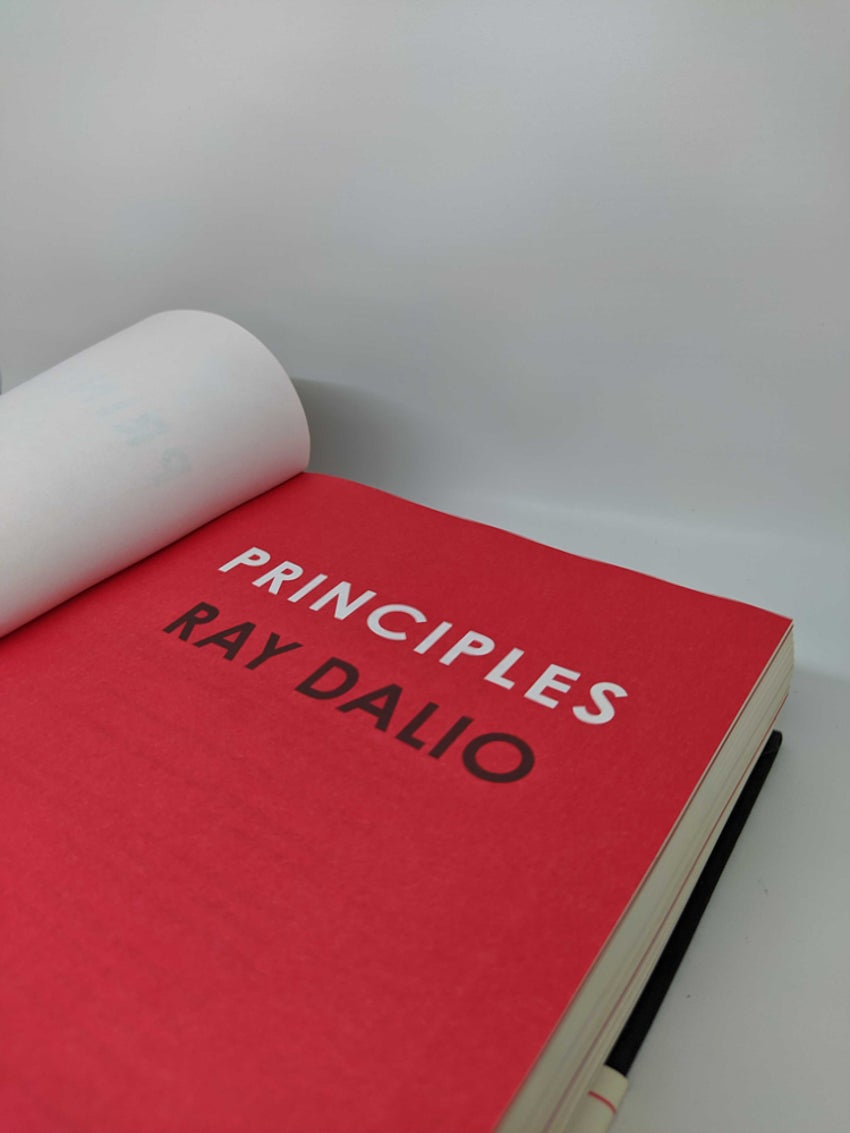 Principles Book by Ray Dalio
