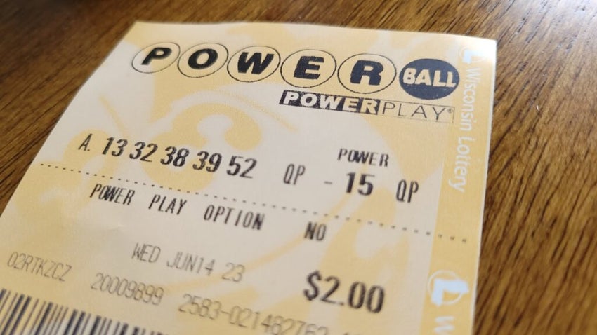 Powerball ticket