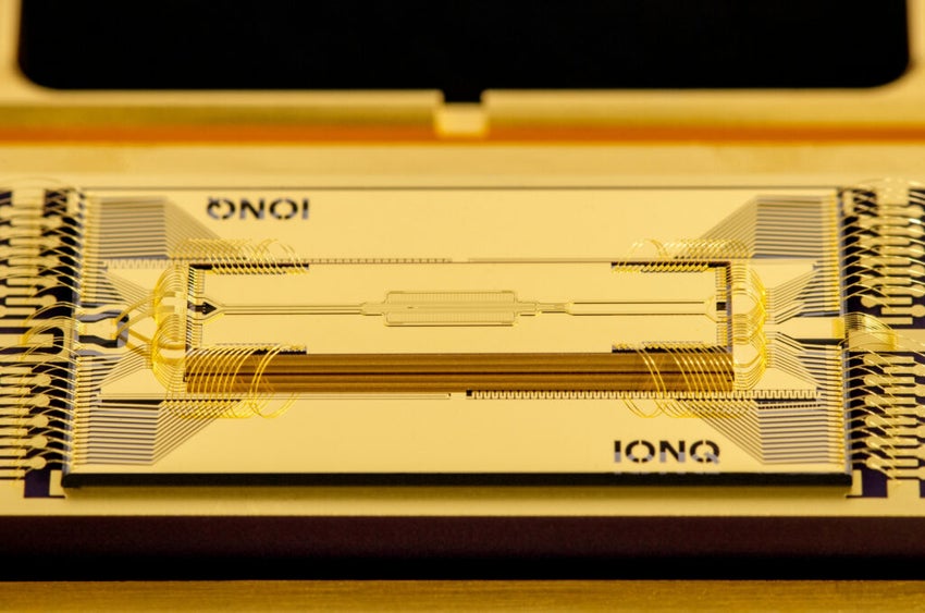 IonQ Quantum Entrapment