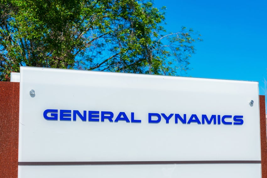 General,Dynamics,Sign,At,Silicon,Valley,Office,Of,American,Aerospace