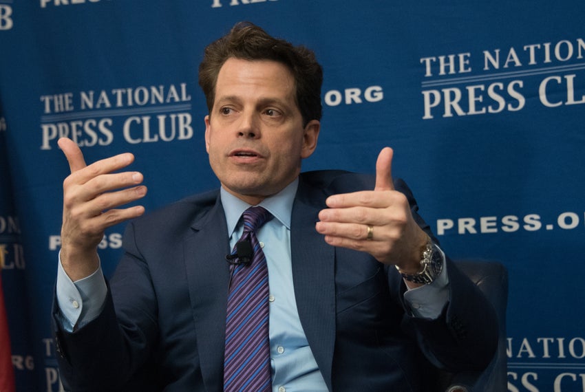 Washington, D.C., USA – April 26, 2018: Anthony Scaramucci, Former White House Official