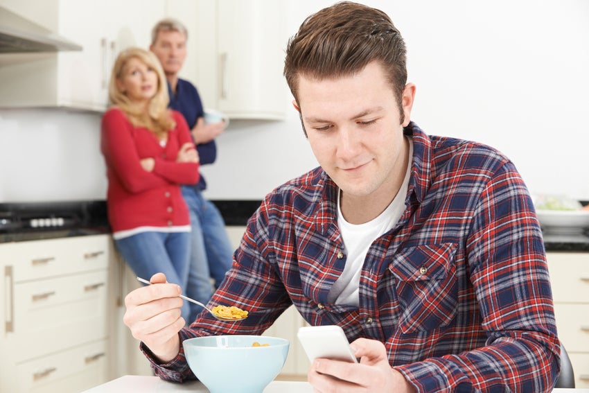 adult child living at home