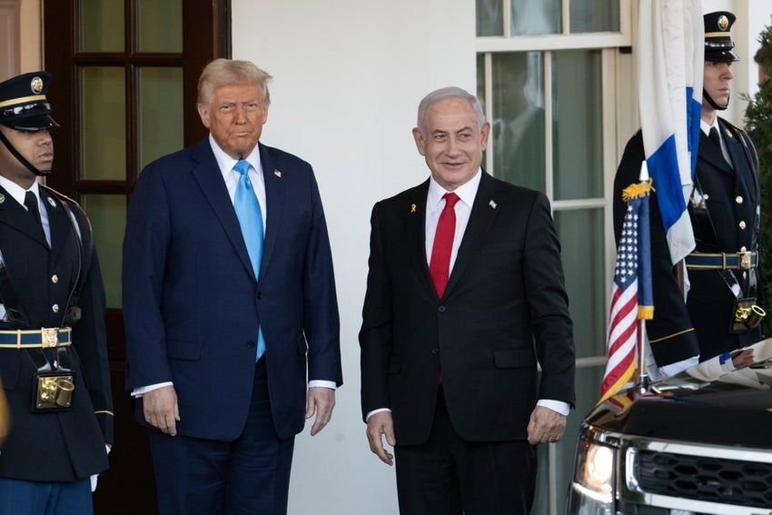 Representative Image of Donald Trump and Benjamin Netanyahu