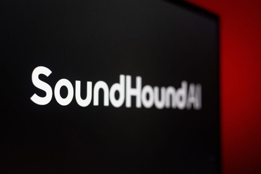 SoundHound AI Logo displayed on computer screen