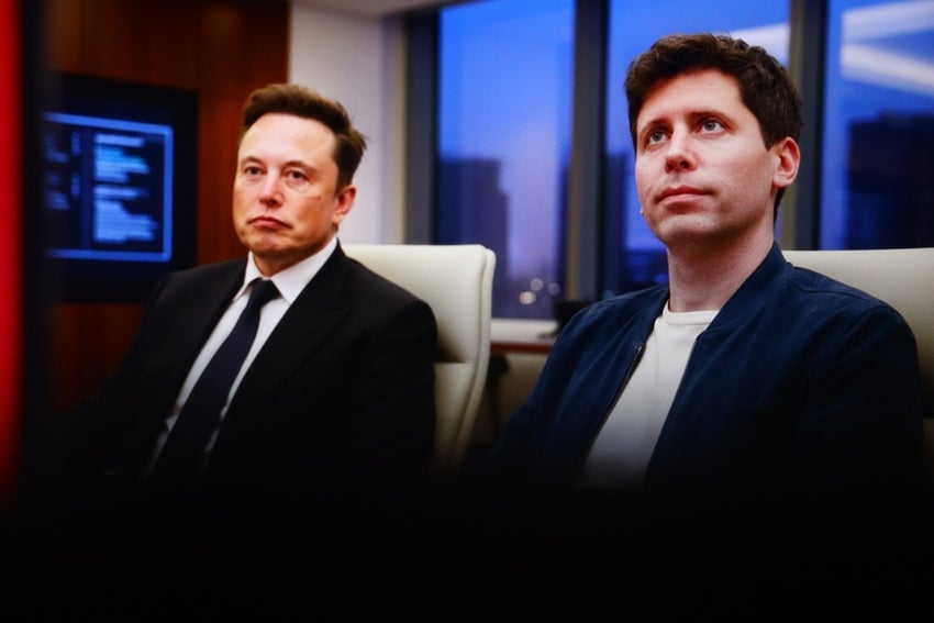 Elon Musk and Sam Altman