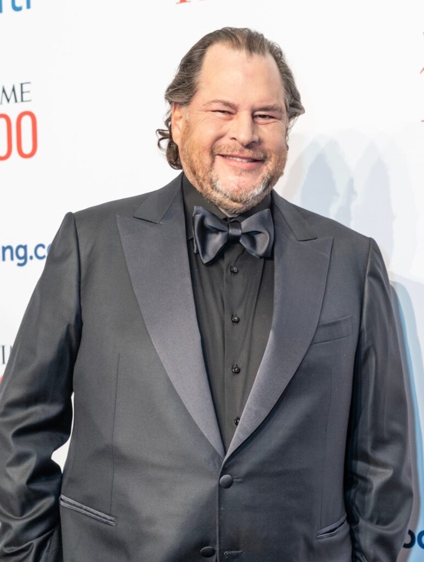 Marc Benioff attends 2023 TIME100 Gala at Jazz at Lincoln Center in New York