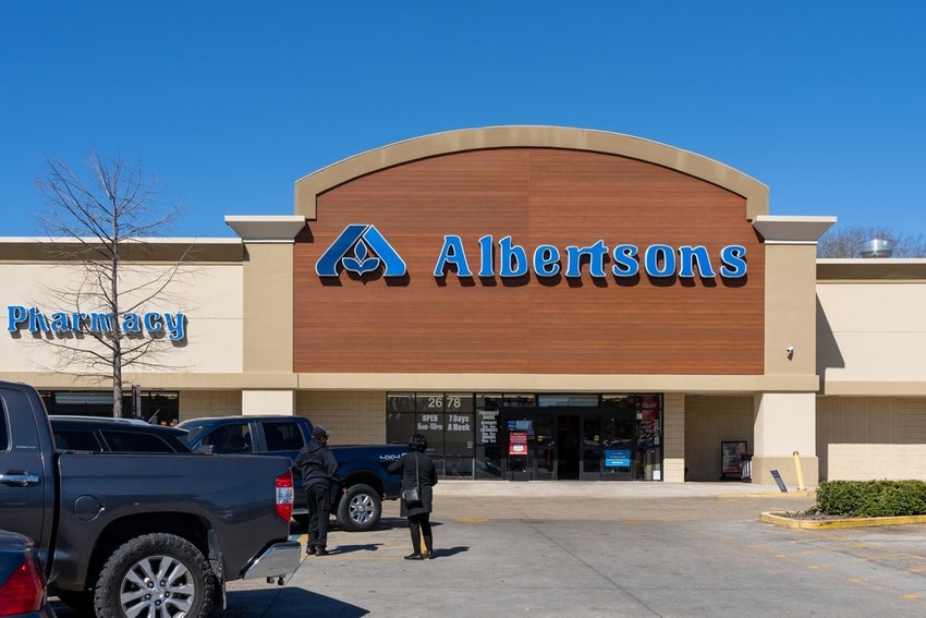 An Albertsons supermarket store in Lafayette, LA, USA.