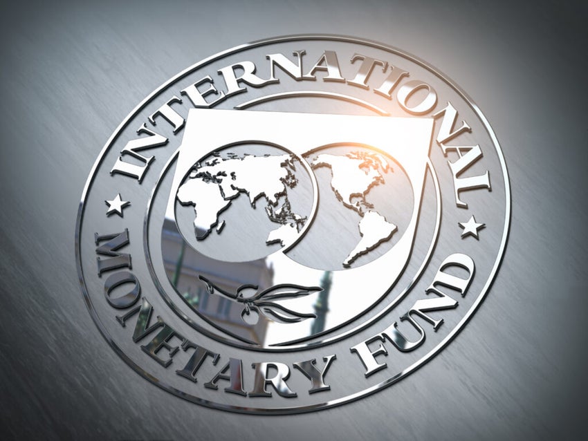 IMF logo on the fall