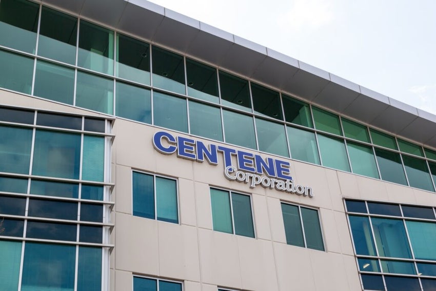 Centene Corporation headquarters in St. Louis, Missouri, USA.