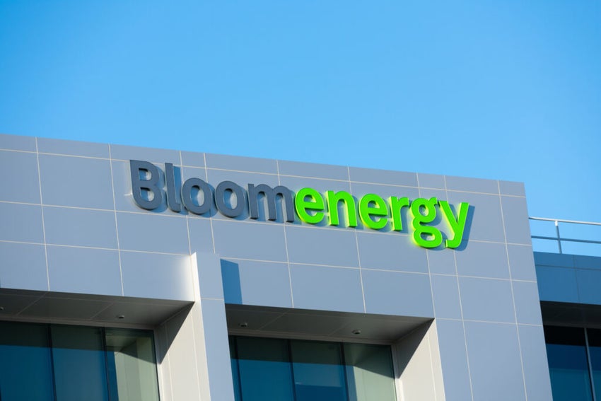 Bloom Energy headquarters in Silicon Valley. The company manufactures and markets solid oxide fuel cells that produce electricity on-site - San Jose, California, USA - June 22, 2019