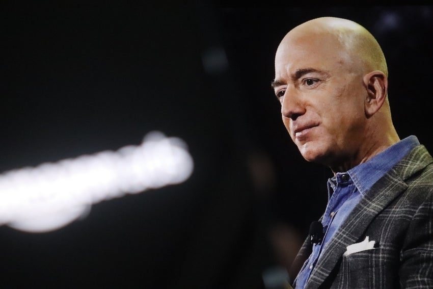 Jeff Bezos is an American entrepreneur and businessman who founded Amazon.com