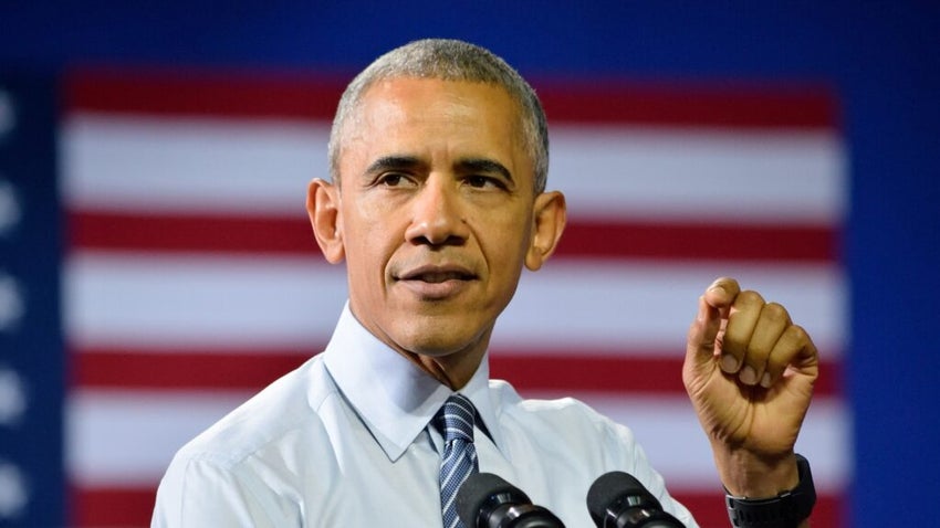 Barack Obama speaking