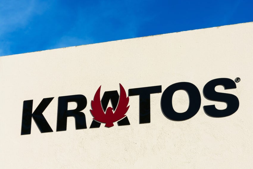 Kratos Logo On Building