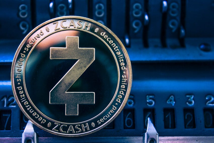Coin,Cryptocurrency,Zcash,On,The,Background,Of,Numbers,Of,The