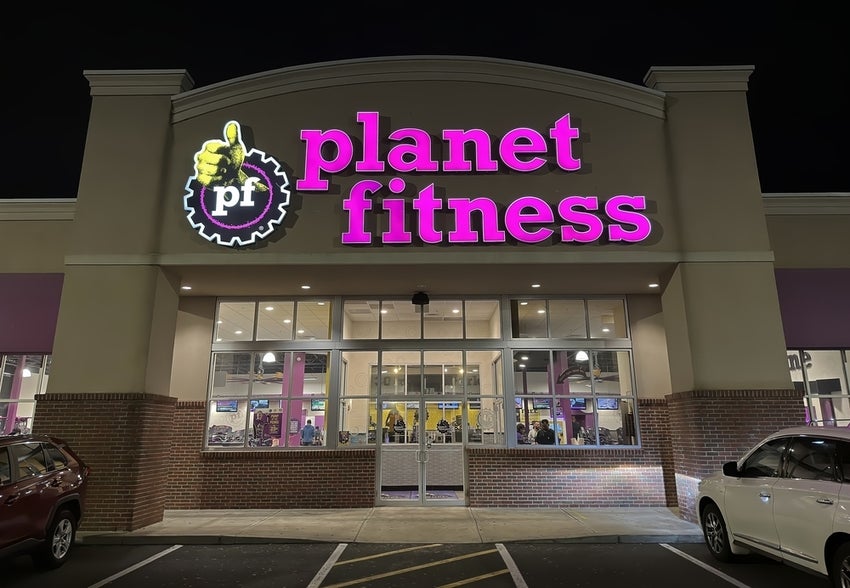 Planet Fitness membership exercise club, Revere Massachusetts USA