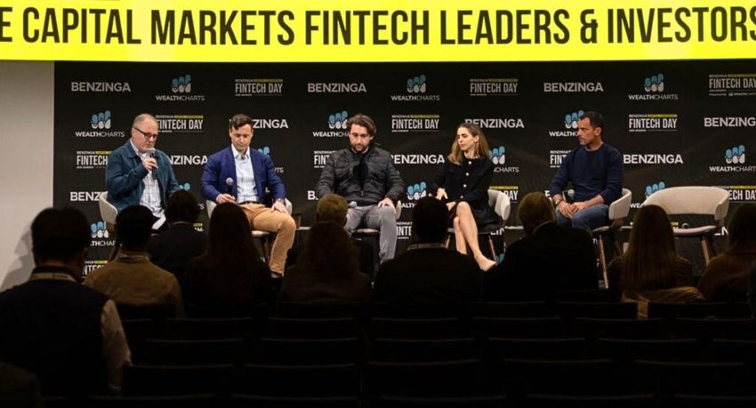 Panel at Benzinga Fintech Day