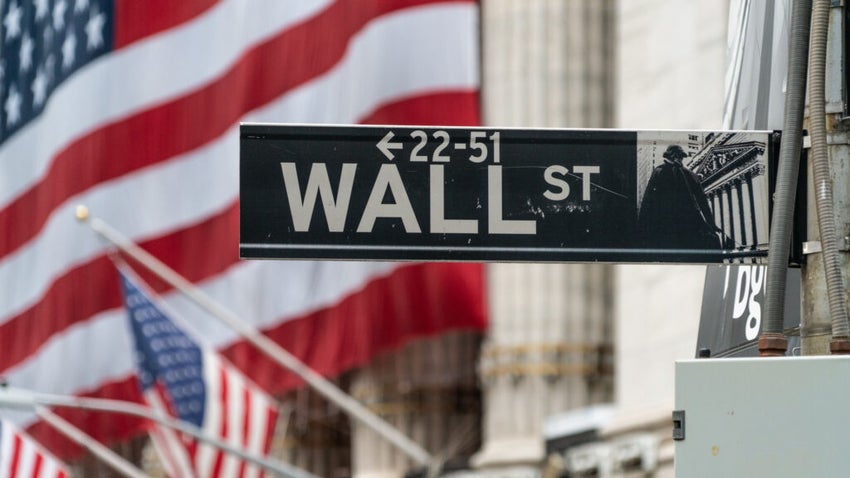 Wall Street sign