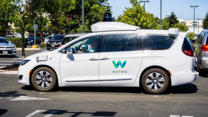 Waymo car