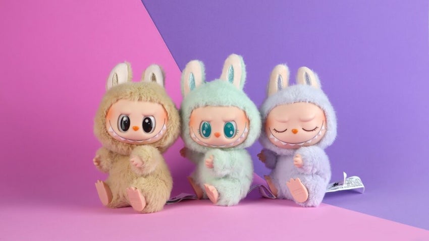 Labubu key chain collection from Pop Mart