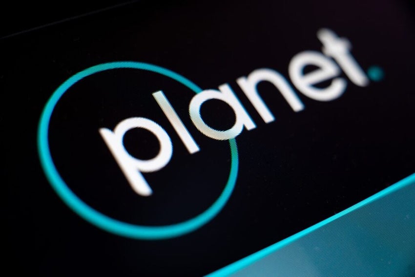 Planet Lab logo on black background