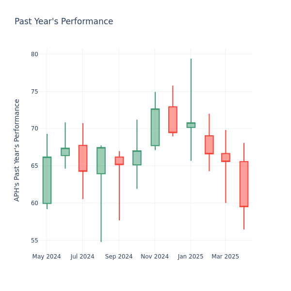 Past Year Chart